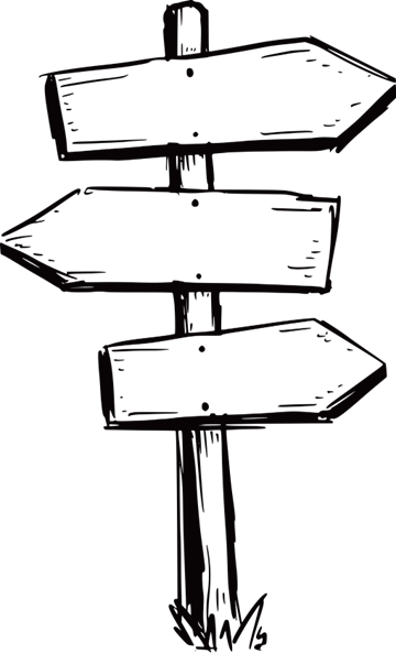 Panneau directionnel